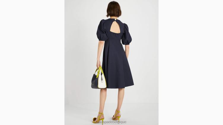 robe dos nu ornée de perles Kate Spade femmes vêtements D8288772 blazer bleu