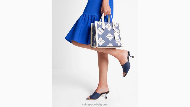 robe fourreau à volants Kate Spade femmes vêtements D8288722 myrtille