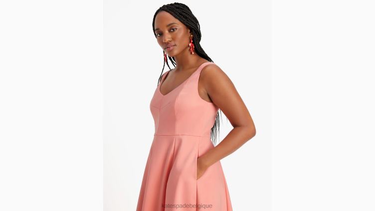 robe grâce en sergé Kate Spade femmes vêtements D8288700 étoile de mer
