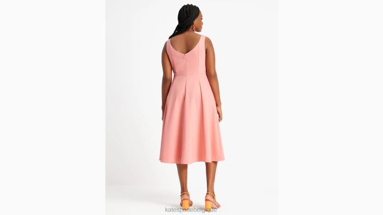 robe grâce en sergé Kate Spade femmes vêtements D8288700 étoile de mer