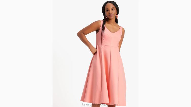 robe grâce en sergé Kate Spade femmes vêtements D8288700 étoile de mer