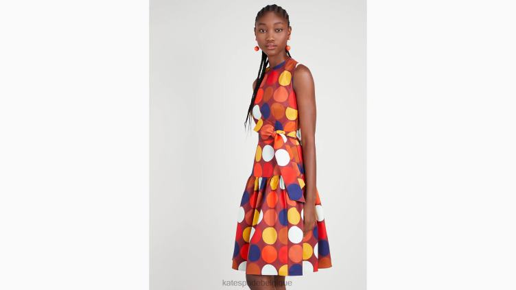 robe julia à pois Kate Spade femmes vêtements D8288967 multi