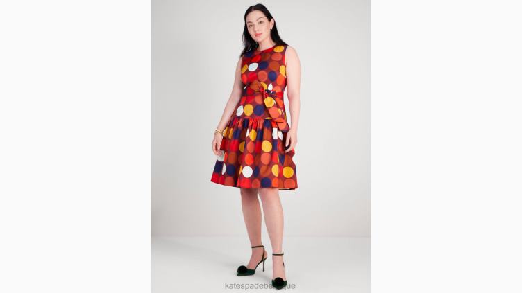 robe julia à pois Kate Spade femmes vêtements D8288967 multi