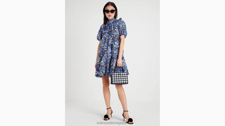 robe nouée au dos Scenic Walk Kate Spade femmes vêtements D8288755 blazer bleu