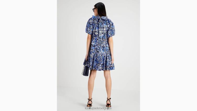 robe nouée au dos Scenic Walk Kate Spade femmes vêtements D8288755 blazer bleu