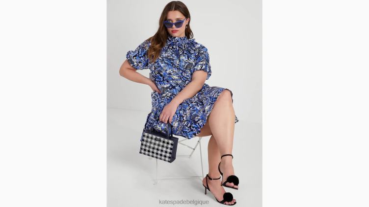 robe nouée au dos Scenic Walk Kate Spade femmes vêtements D8288755 blazer bleu