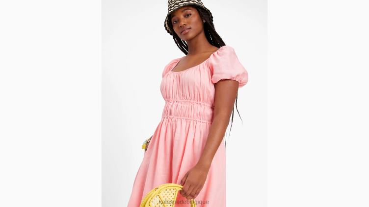 robe riviera en lin Kate Spade femmes vêtements D8288721 étoile de mer