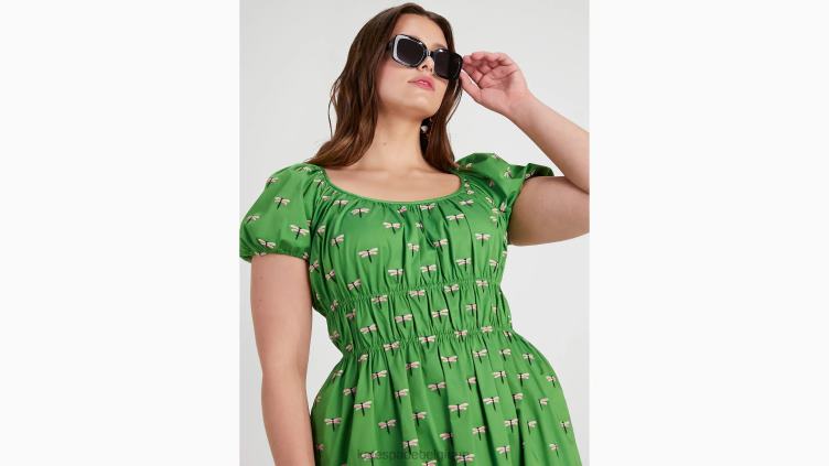 robe riviera libellule Kate Spade femmes vêtements D8288736 ks vert