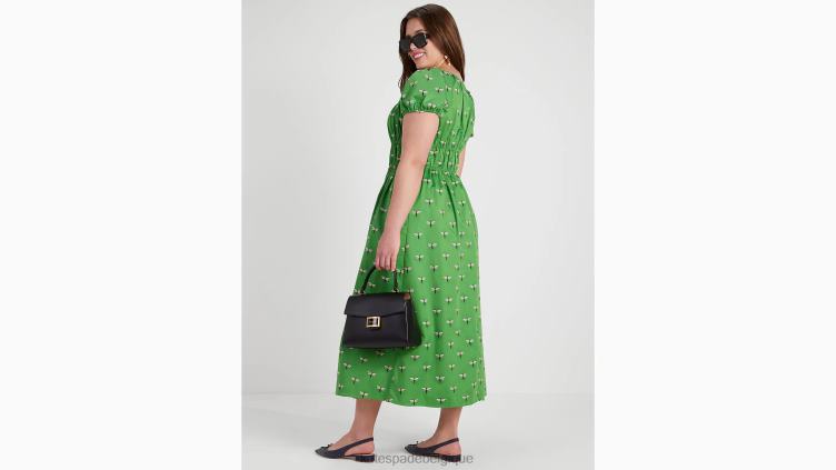 robe riviera libellule Kate Spade femmes vêtements D8288736 ks vert