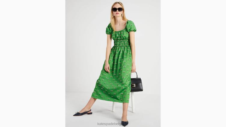robe riviera libellule Kate Spade femmes vêtements D8288736 ks vert
