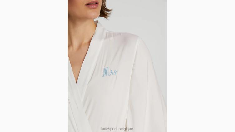 Mme longue robe Kate Spade femmes vêtements D8288837 blanc cassé