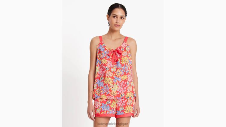 ensemble pyjama court Kate Spade femmes vêtements D8288819 paradis floral
