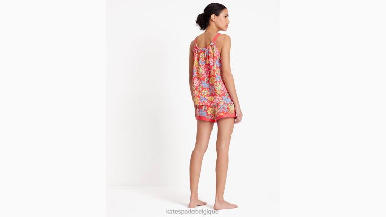 ensemble pyjama court Kate Spade femmes vêtements D8288819 paradis floral