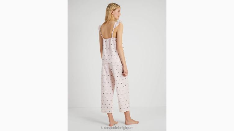 ensemble pyjama court Kate Spade femmes vêtements D8288821 abeille occupée