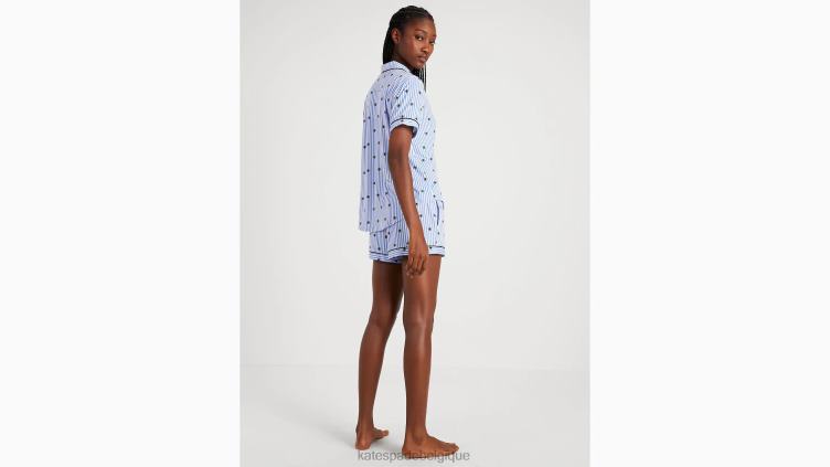 ensemble pyjama court Kate Spade femmes vêtements D8288822 abeille occupée