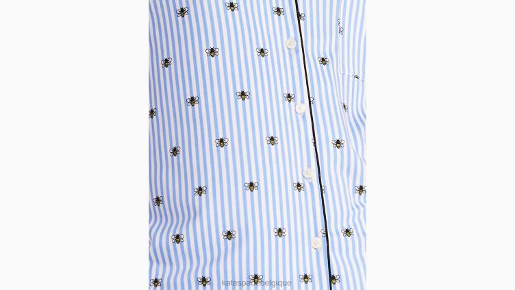 ensemble pyjama court Kate Spade femmes vêtements D8288822 abeille occupée