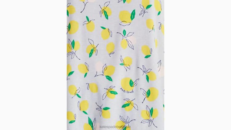 ensemble pyjama court Kate Spade femmes vêtements D8288824 mélange de citron