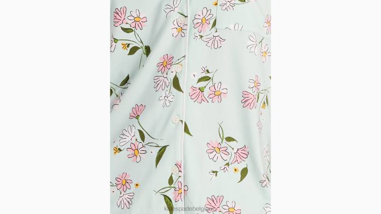 ensemble pyjama court Kate Spade femmes vêtements D8288828 imprimé floral grenouille