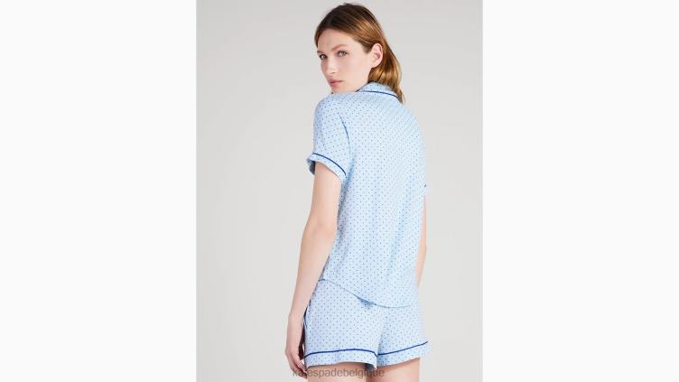 ensemble pyjama court Kate Spade femmes vêtements D8288844 brume de cascade