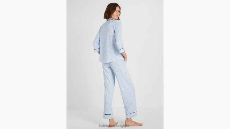 ensemble pyjama long Kate Spade femmes vêtements D8288840 imprimé champ floral