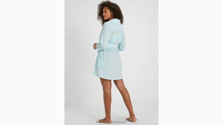 robe de mariée heureuse pour toujours Kate Spade femmes vêtements D8288836 aqua