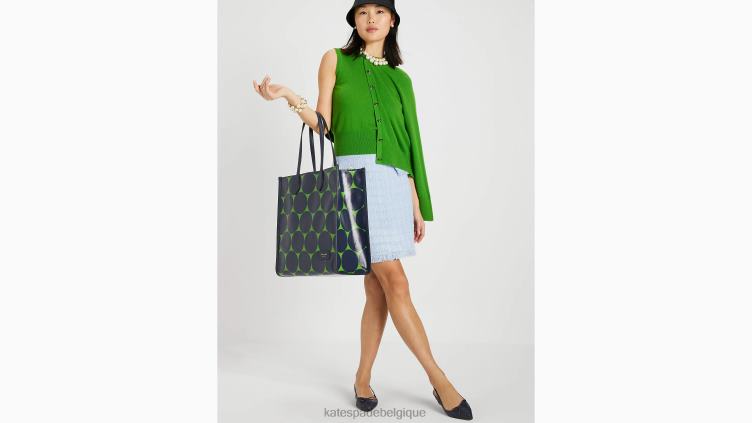cardigan à col rond en cachemire Kate Spade femmes vêtements D8288771 ks vert