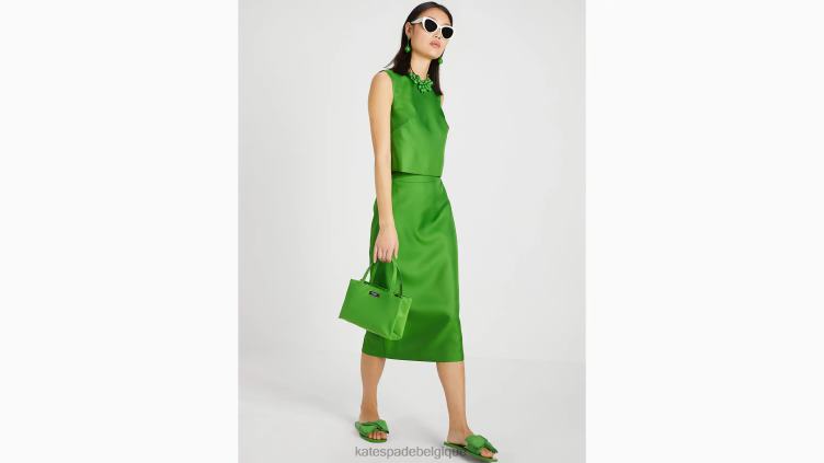 coque en satin duchesse Kate Spade femmes vêtements D8288762 ks vert